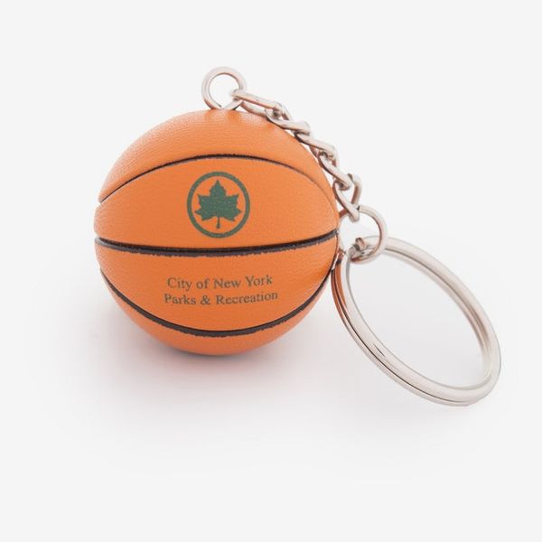 Only NY NYC Parks Mini Basketball Keychain