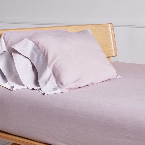 Parachute Rose-Washed Sateen Pillowcase Set
