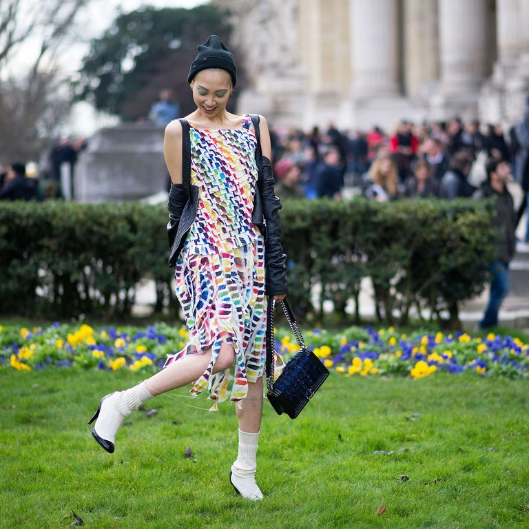 Paris Street Style: Prada Coats & Cocoa Puffs