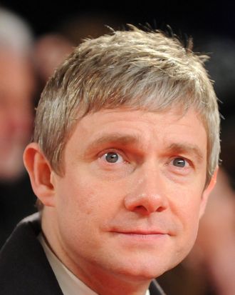 Martin Freeman attends the National Television Awards at 02 Arena on January 23, 2013 in London, England. 