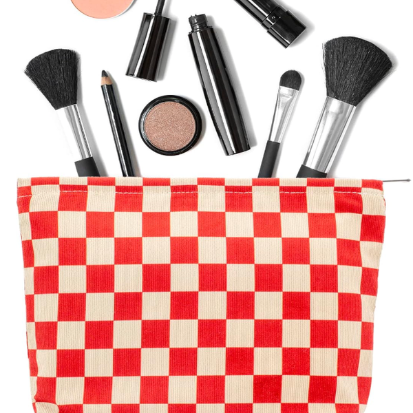 PAZIMIIK Corduroy Makeup Bag