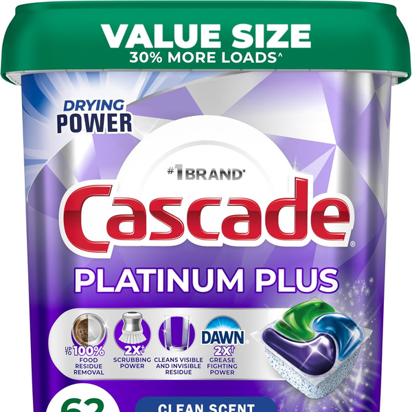 Cascade Platinum Plus Dishwasher Pods
