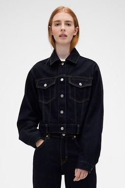 Gap × Victoria Beckham Relaxed Crop Denim Jacket