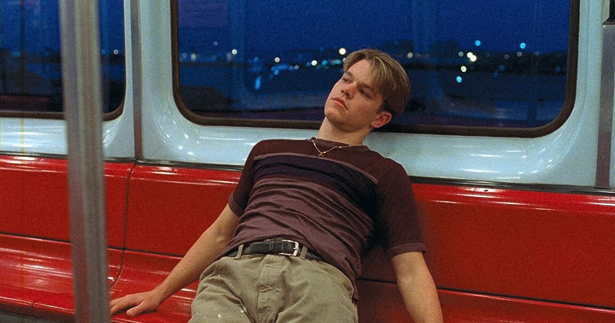 Elliott Smith at the Miramax Table