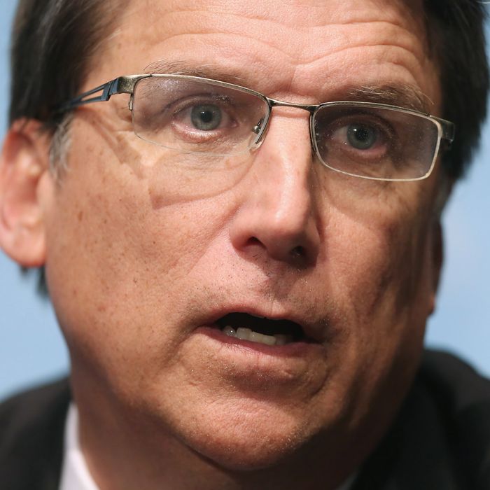 North Carolina Governor Pat McCrory.