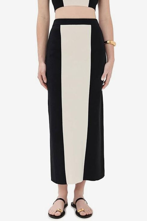 Le Bop Colorblocked Skirt