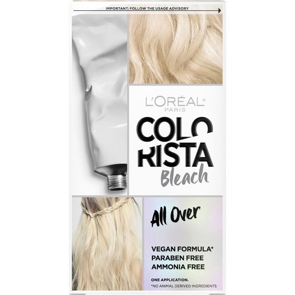 L'Oreal Paris Colorista Hair Bleach & Lightner Kit, por todas partes