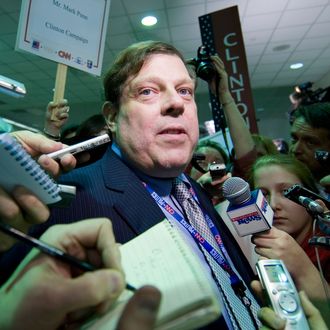 USA - 2008 Elections - Texas - Clinton Campaign Advisor Mark Penn