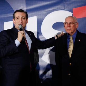 Presidential Candidate Ted Cruz Hosts Iowa Caucus Night Celebration