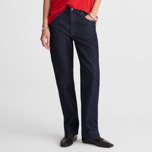 Alexa Chung for Madewell Slim Boyfriend Jean in Rinse Wash