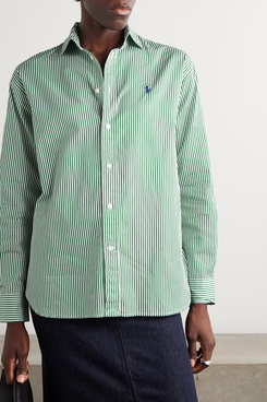 Polo Ralph Lauren Striped Cotton-Poplin Shirt