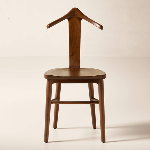 Todd Snyder Harrington Walnut Valet Chair by Todd Snyder