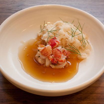 采购产品龙虾沙拉，苹果花岗岩，茴香，龙虾清炖汤