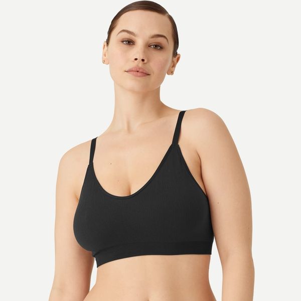 Bombas Women's Ribbed Seamless Bralette