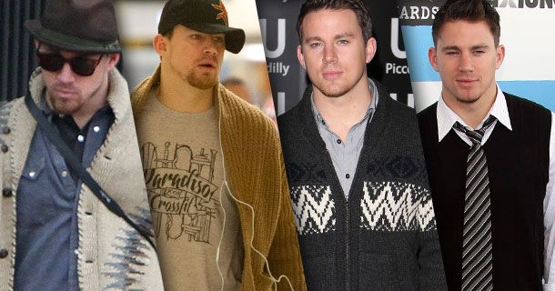 查寧塔圖 (Channing Tatum) 眾多毛衣的攝影史