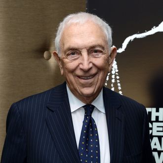 Senator Frank Lautenberg attends 