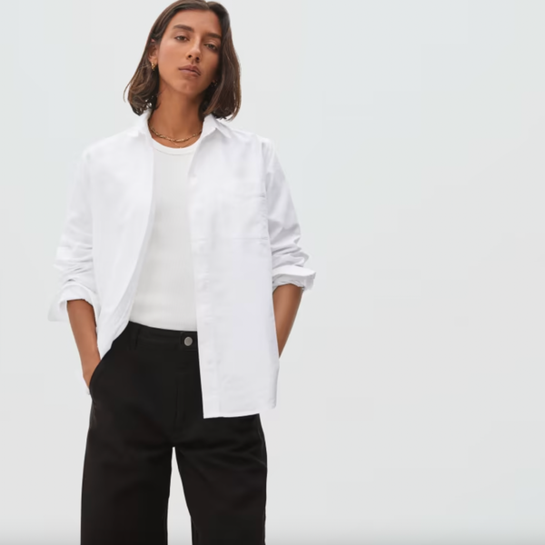 Everlane, la camisa Oxford holgada