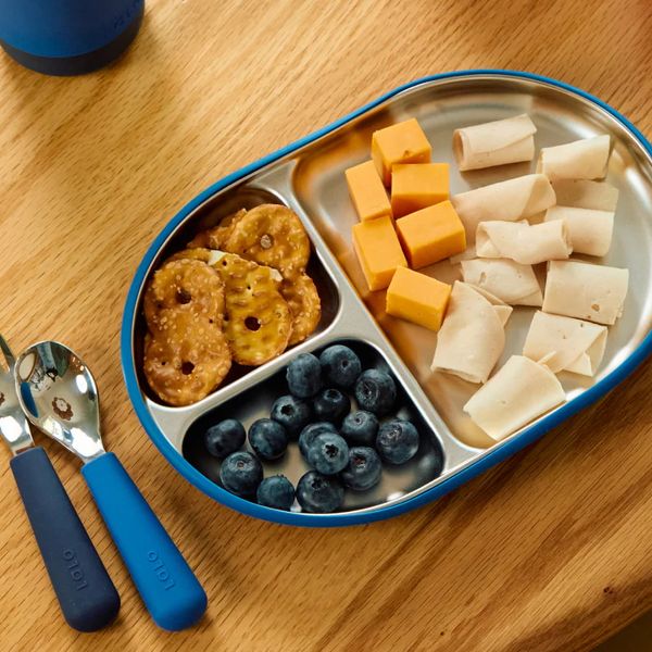 Lalo Stainless Suction Plate