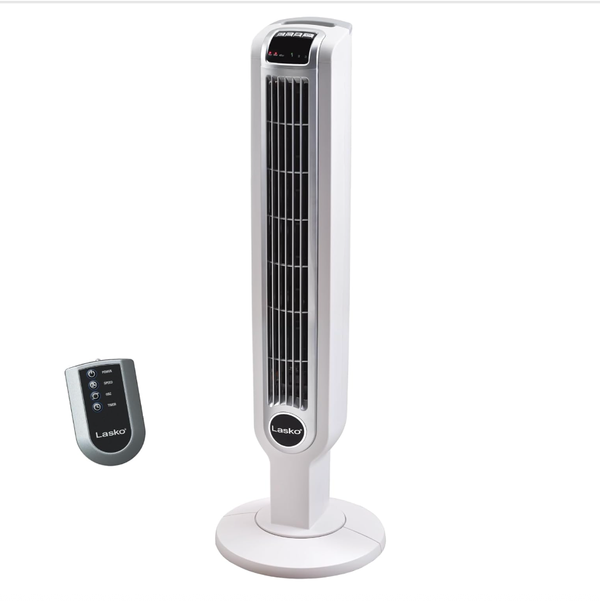 Lasko Oscillating Tower Fan with Remote Control 2510