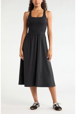 Zella Effortless Sleeveless Midi Dress