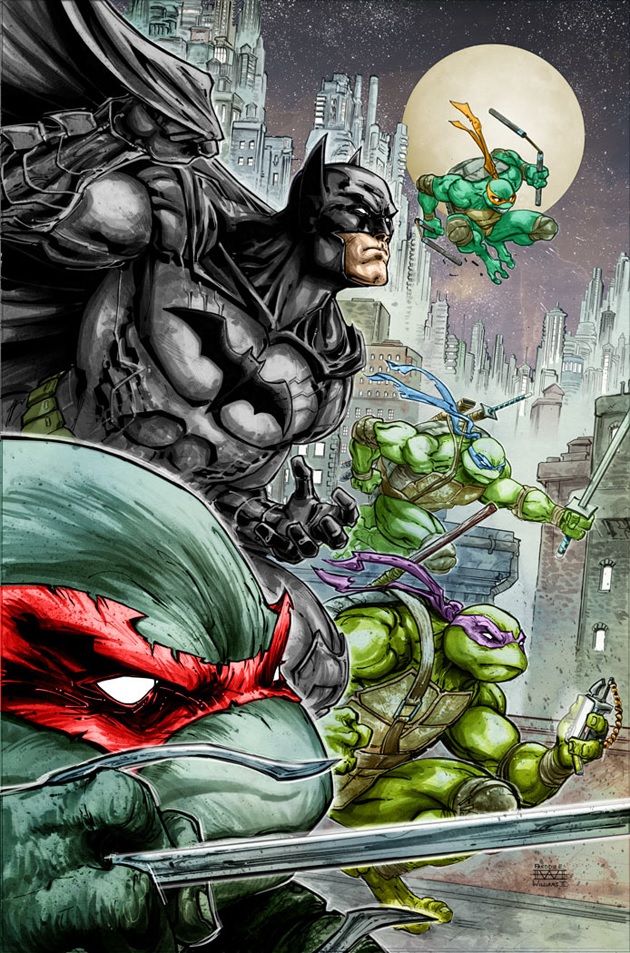 Batman Is Gonna Join the Teenage Mutant Turtles ... No, Really