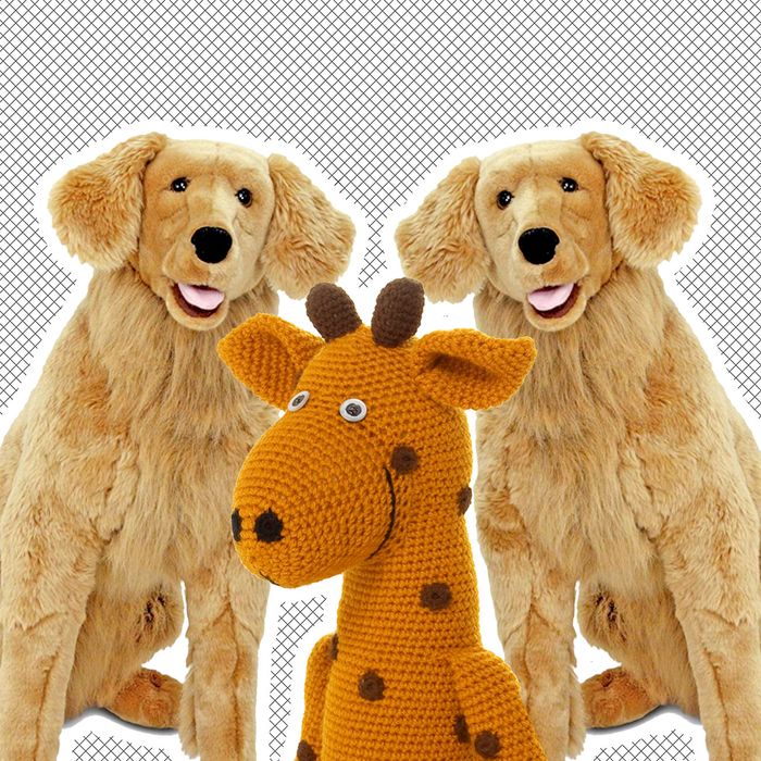 large stuffed dogs