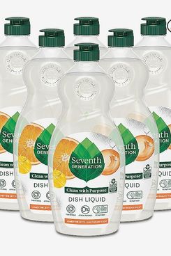 Seventh Generation Dish Liquid Soap Clementine Zest Lemongrass Biodegradable Dishwashing Soap