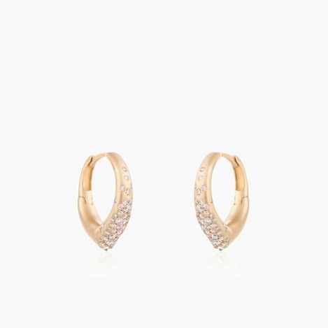 Nada Ghazal The Arch Big Hoop Earring