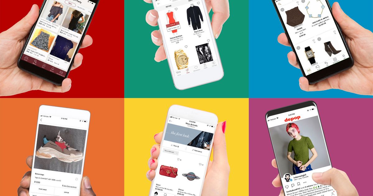 Apps and Resale Depop, Poshmark, The Real Real The