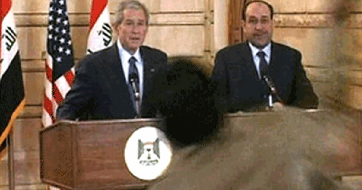 ​​The Bush Shoe Throw Oral History: Where Is al-Zaidi Today? - Vimarsana News