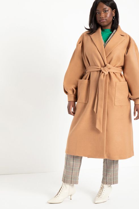 plus size fashionable coats