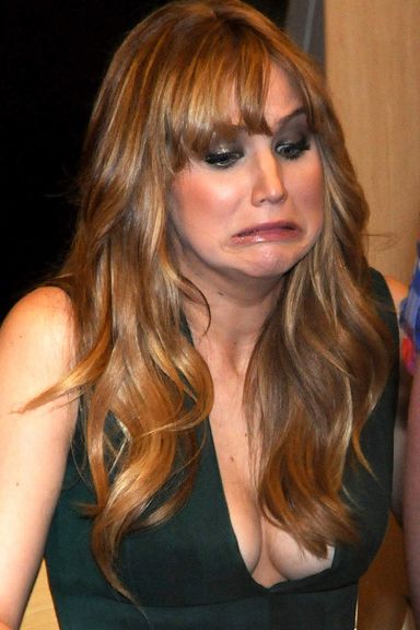 The "Oh, No, My Face Is Melting."