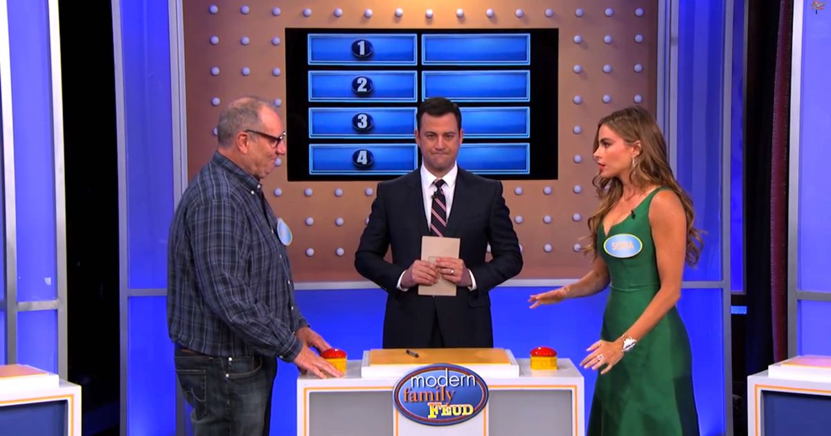 Modern Family Played Family Feud