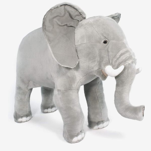 Large elephant stuffed animal cheap for nursery