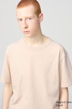 Uniqlo Crew Neck T-Shirt - Natural