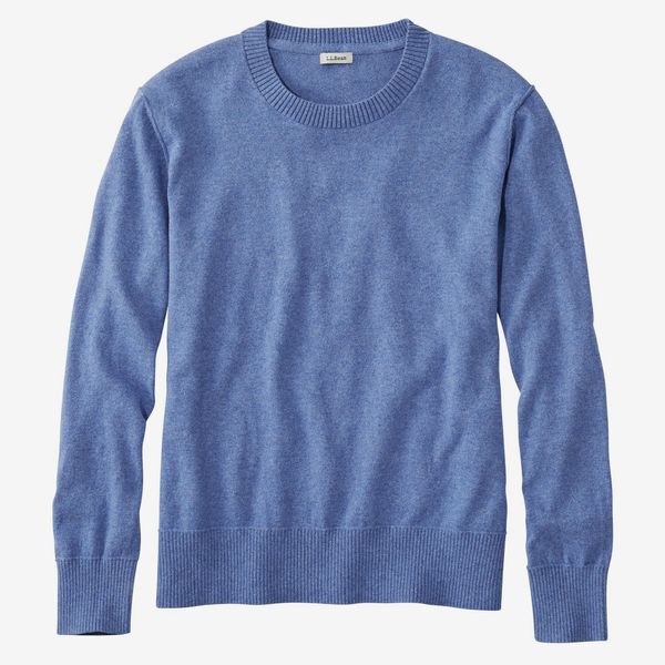 L.L.Bean Women’s Cotton/Cashmere Crewneck Sweater