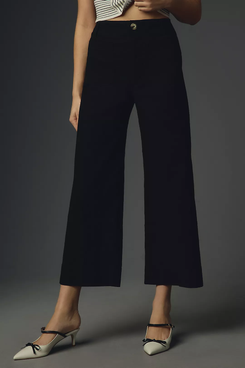 Ultra High Waisted Wide Leg Pants for Women with Full HIPS and Thighs |  Palazzo Pants for Women Formal | Roomy Pockets