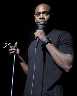 Dave Chapelle introduces Erykah Badu at The Fox Theater on February 19, 2010 in Oakland, California.
