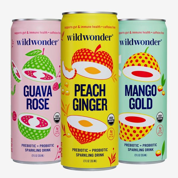 wildwonder Sparkling Probiotic Juice Drink - 6 pack