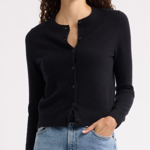 Nordstrom Cashmere Crewneck Cardigan