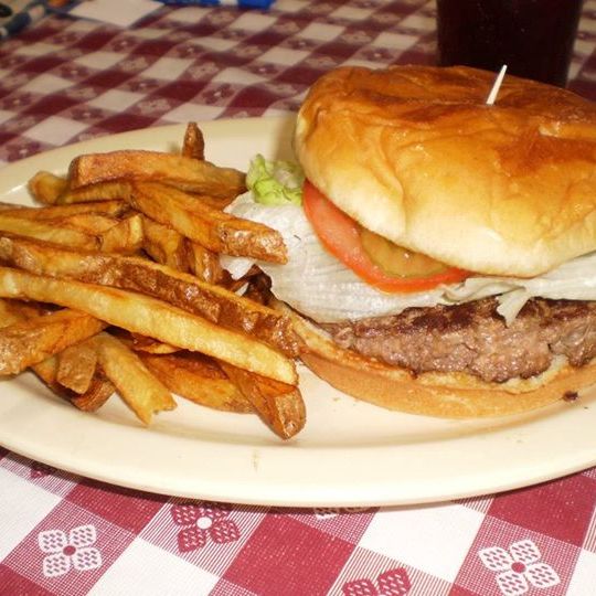 Also, that burger doesn't look very good at all.