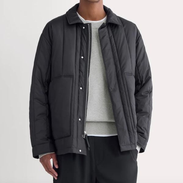 Everlane ReNew Vertical-Quilted Jacket