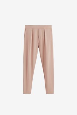 Cuyana French Terry Pleated Front Pant