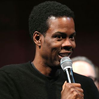 Chris Rock onstage at LAByrinth Theater Company Celebrity Charades 2013 Benefit Gala at Capitale on January 14, 2013 in New York City.