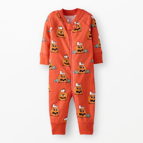 Hanna Andersson Peanuts Halloween HannaJams Sleeper
