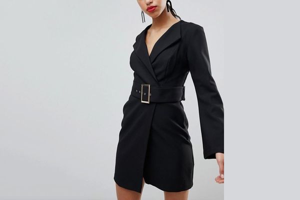 River Island Belted Tailored Dress