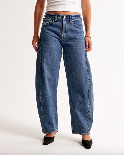 Baggy Jeans Mid Wash Jeans Meaning Abercrombie Fitch Jeans Review