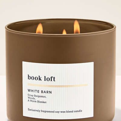 White Barn Book Loft Candle