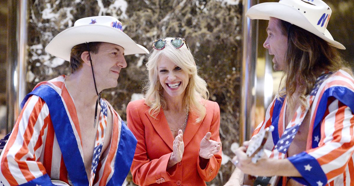 Kellyanne Conway Got Serenaded by Naked Cowboys