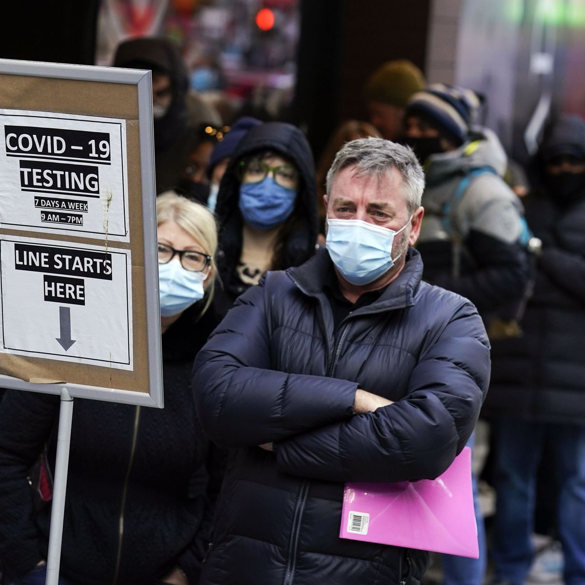 Omicron Variant Nyc Covid Test Demand Has Doubled